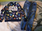 Ciepła bluzka i spodnie rozmiar 170