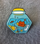 Przypinka metalowa pin