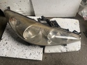PEUGEOT 207 LAMPA PRAWY PRZÓD UK 9680131280
