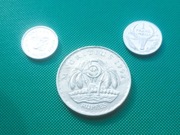 MADAGASKAR MAURITIUS SESZELE Zestaw 3 monet 1 Franc Rupia 1972 1992 1993 w5