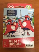 Gra Karciana Jeu de 7 Familles Happy Family Paris 2024 Ducale Oficjalna