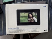 BT eFrame 200. 7” Multi Media Digital Photo Frame Nowe