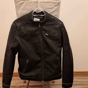 Skórzana Kurtka Czarna Jack&Jones