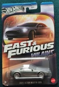 HOT WHEELS SILVER SERIES FAST AND FURIOUS VILLAINS 2005 ASTON MARTIN DB9 