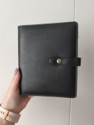 Binder Segregator A6 Finanse Niki Czarny Pudrowy Róż