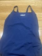 Granatowy stroj kapielowy D46,Aus 18 , XL Arena