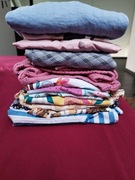 Ubrania ubranka dla dziewczynki r. 98 z defektami