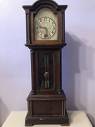 UNIKATOWA MINIATURA ZEGARA STOJĄCEGO HAU 1890 ROK NIE BUDZIK