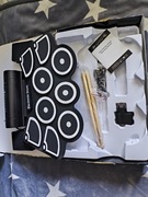 Elektroniczna perkusja z pedałami - komplet