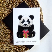 Kartka Urodzinowa z PANDĄ