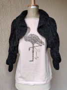 Bolerko damskie cieple wełniane PITIRYKO Turcja