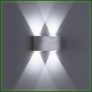 Nowoczesny kinkiet aluminiowy LED