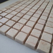 Mozaika marmurowa - płytki na siatce 