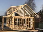 Domy szkieletowe, szkielet domu 35m2, letniskowe 