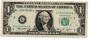 BANKNOT USA 1 DOLAR 1974 G