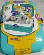 Zestaw Zabawkowy do kąpania pieska.