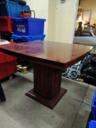 Stół drewniany kwadratowy 94x94cm, wys. 76cm