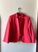 Różowa marynarka damska / żakiet / 44 (XXL)