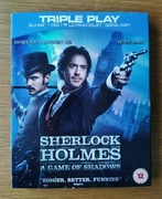 Sherlock Holmes: A Game of Shadows (Gra Cieni) Blu-ray + DVD (En) (PL) 2011