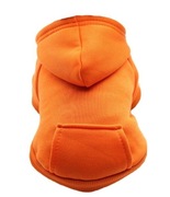 UBRANIE DLA PSA KOTA BLUZA Z KAPTUREM POMARAŃCZOWA XL mała rasa