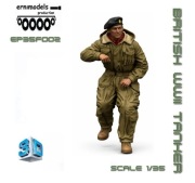 Czołgista brytyjski WW 2 1/35 