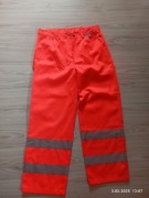 spodnie robocze odblaskowe Safe Style rozm 24 nowe