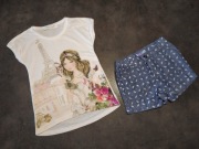 Komplet koszulka + spodenki rozmiar 104