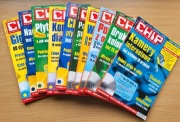 CHIP - czasopisma z rocznika 2000 (10 czasopism) + 11 płyt