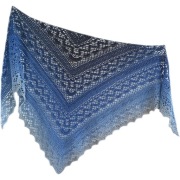 Chusta Klaziena ręcznie robiona 200 x 85