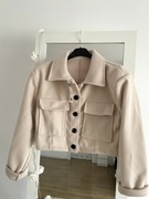 Kurtka na guziki katana kremowa S