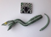 Lego basilisk z zestawu Harry Potter 4730 Komnata Tajemnic + 3754pb03