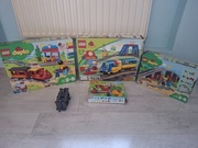 Zestaw LEGO DUPLO o tematyce kolejowej.