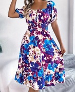 Letnia sukienka za kolano L/XL