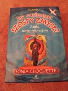 Szósty zmysł,Sonia Chanquette. Komplet 52 kart i książka.