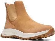 Buty zimowe Clarks Atl Trek Up Women kolor light tan waterproof nubuck