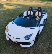 Auto na akumulator dla dziecka 2 osobowe Lamborghini SVJ Drift do 60kg