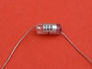 Kondensator 200pF 63V- Unitra Miflex KSF-020 Kpl-10szt