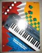 Roland JX-1 Performance Synthesizer - broszura informacyjna