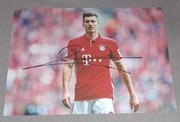 Robert Lewandowski oryginalny autograf! Bayern Barcelona Reprezentacja 
