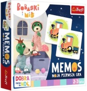 TREFL Gra dla dzieci Memory Mój pierwszy Memos Dobranoc karty Trefliki gry