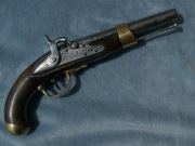 PISTOLET KAPISZONOWY PRZEROBIONY Z AN XIII Z 1809 R