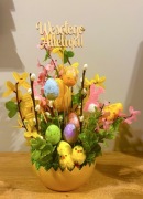 Stroik wielkanocny własnoręcznie wykonany