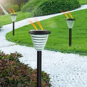 Lampa solarna ogrodowa 2 sztuki w zestawie.