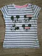 Bluzka koszulka t-shirt krótki rękaw rozm. 134140