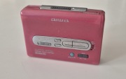 Aiwa walkman Px-347 w pełni sprawny różowy