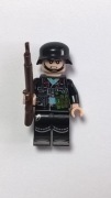 5 Figurek żołnierzy niemieckich z broniami WW2 kompatybilne z Lego, Cobi