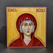 Święta Maria Magdalena, ikona pisana