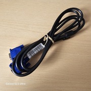 Kabel sygnałowy VGA - VGA D-SUB do monitora Full HD 1,8m FHD NOWY Przewód