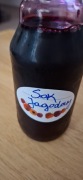 Naturalny  sok  z jagody leśnej. 330 g. 