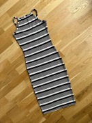 Dopasowana sukienka w paski New Look